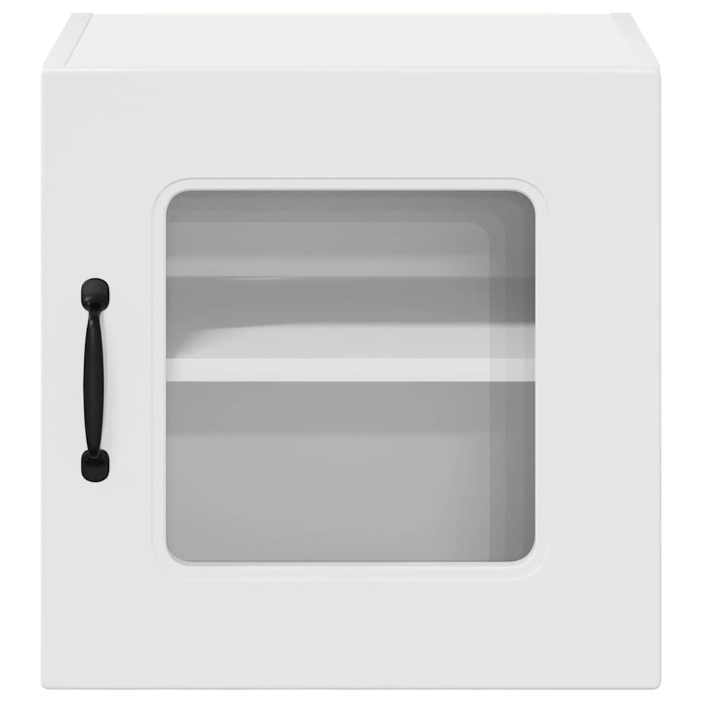 Kitchen Wall Cabinet with Door High Gloss White 40 x 31 x 40 cm